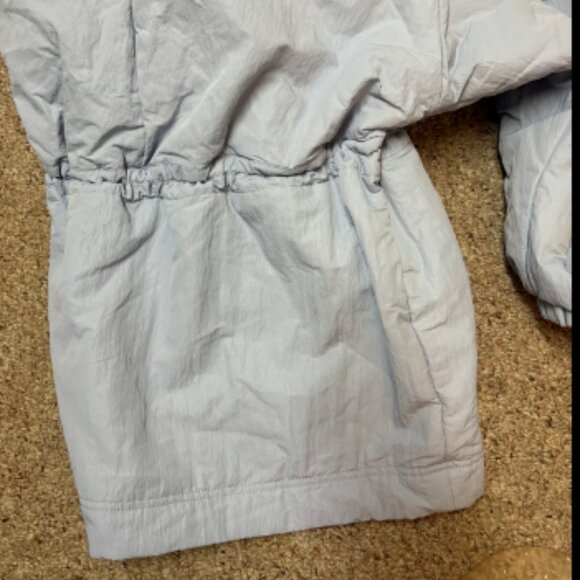 FREE PEOPLE FP MOVEMENT BILLIE BOXIE LAVENDER CINCHED PARKA HOOD OVERSIZE JACKET - Picture 11 of 12